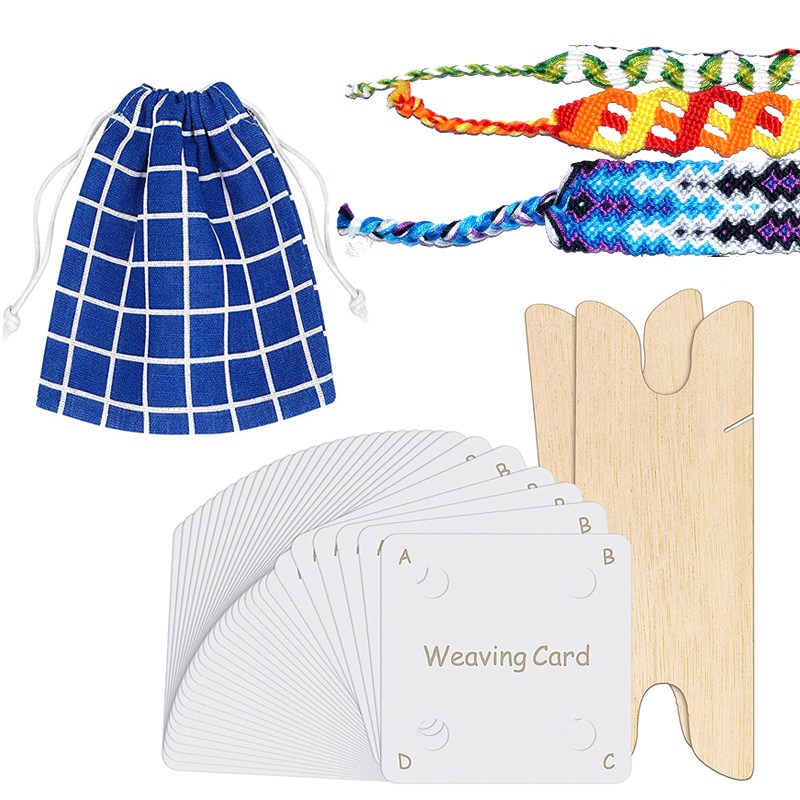 Graded Card Display - 30 Pcs Weaving Cards Table DIY