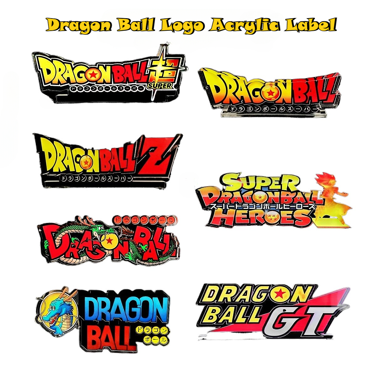 Action Figure Stand - Anime Dragon Ball LOGO Base Whole