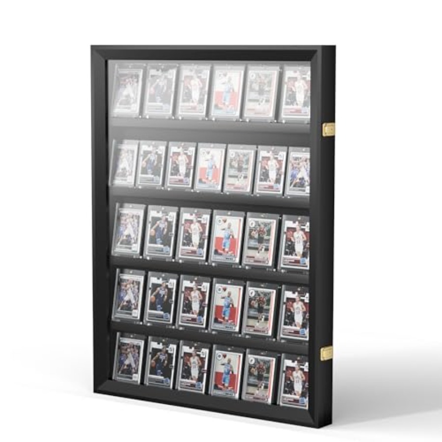 Graded Card Display - 35 Graded Sports Card Display Case