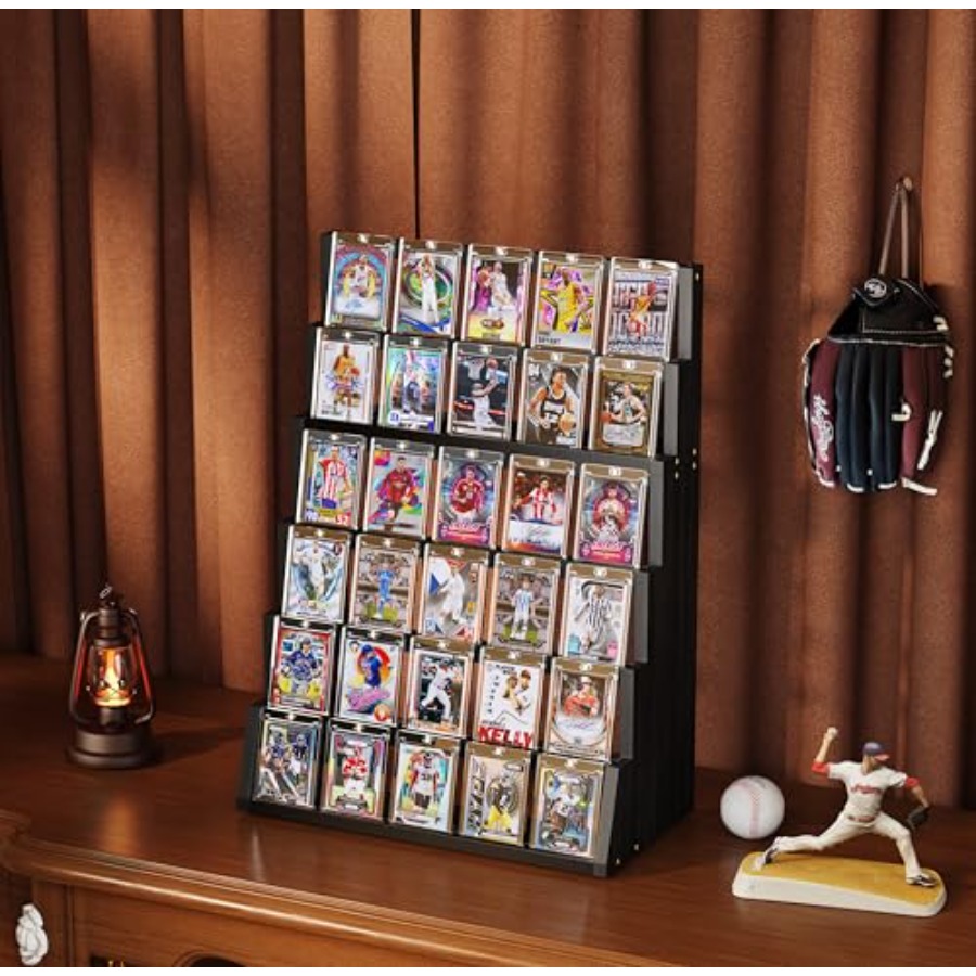 Card Display Stand 6-Tier Trad - огляд і ціна Graded Card Display