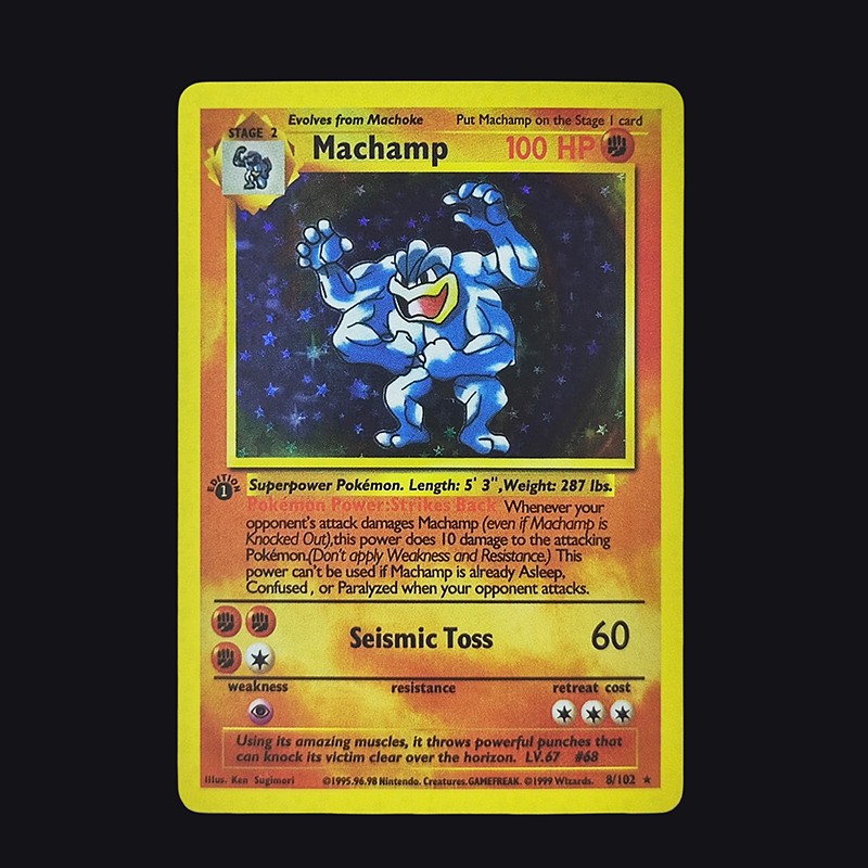 Proxy POKEMON English GAME 1ST - огляд і ціна Pokemon Binder Card