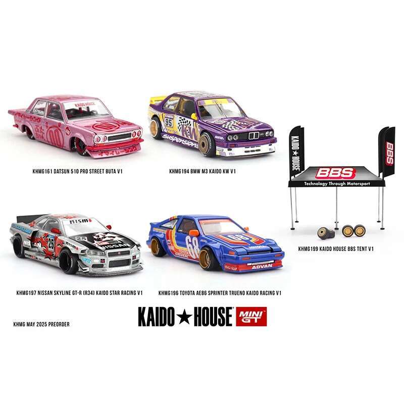 KHMG 194 1:64 BMW M3 Kaido KW  - огляд і ціна Die Cast Car 1 64