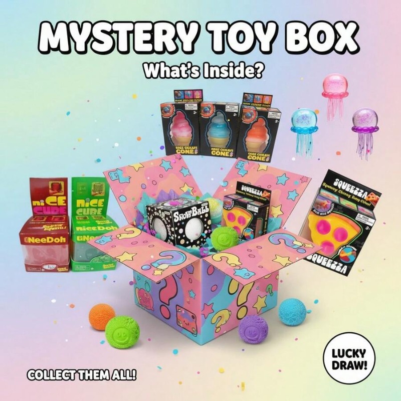 Cute Food & Ocean Squishy Blin - огляд і ціна Mystery Box Blind Bag