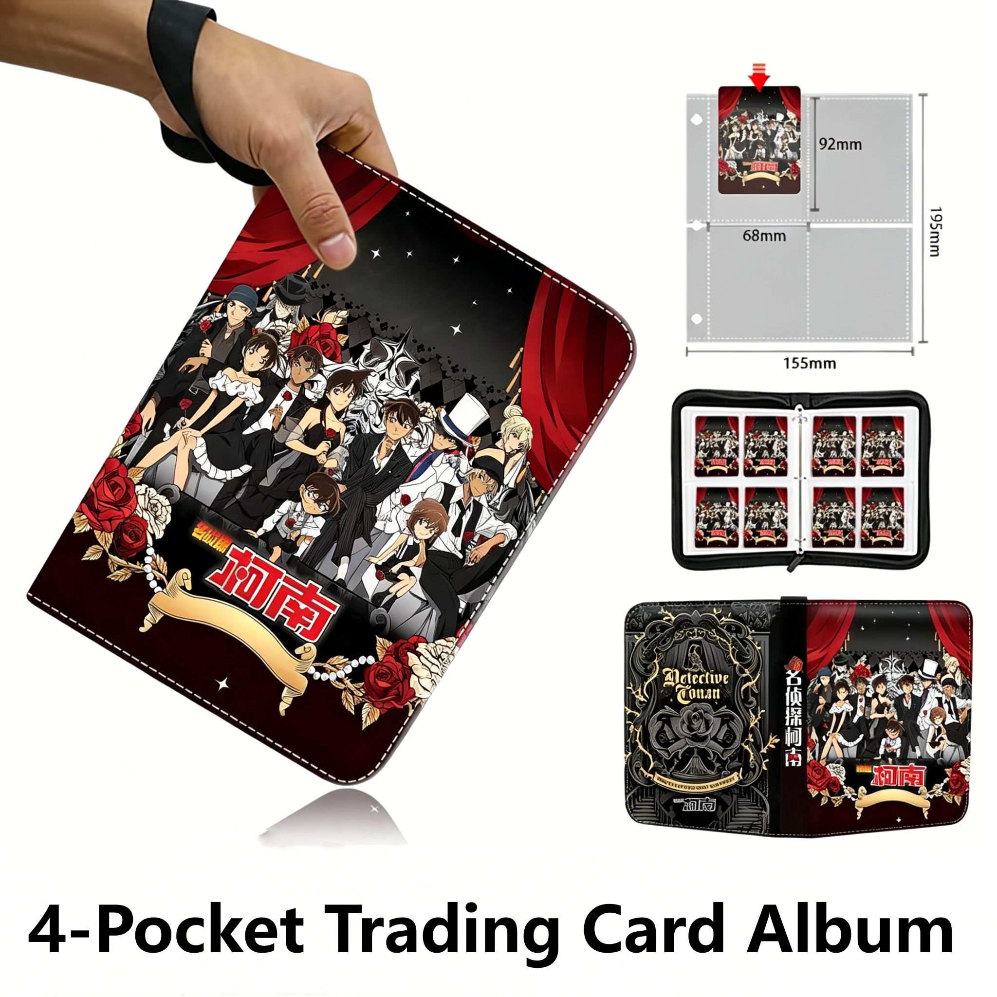 Detective Conan 4-Pocket Tradi - огляд і ціна Trading Card Binder