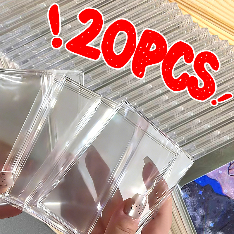 1/20Pcs Cards Sleeves Acrylic  - огляд і ціна Card Penny Sleeve