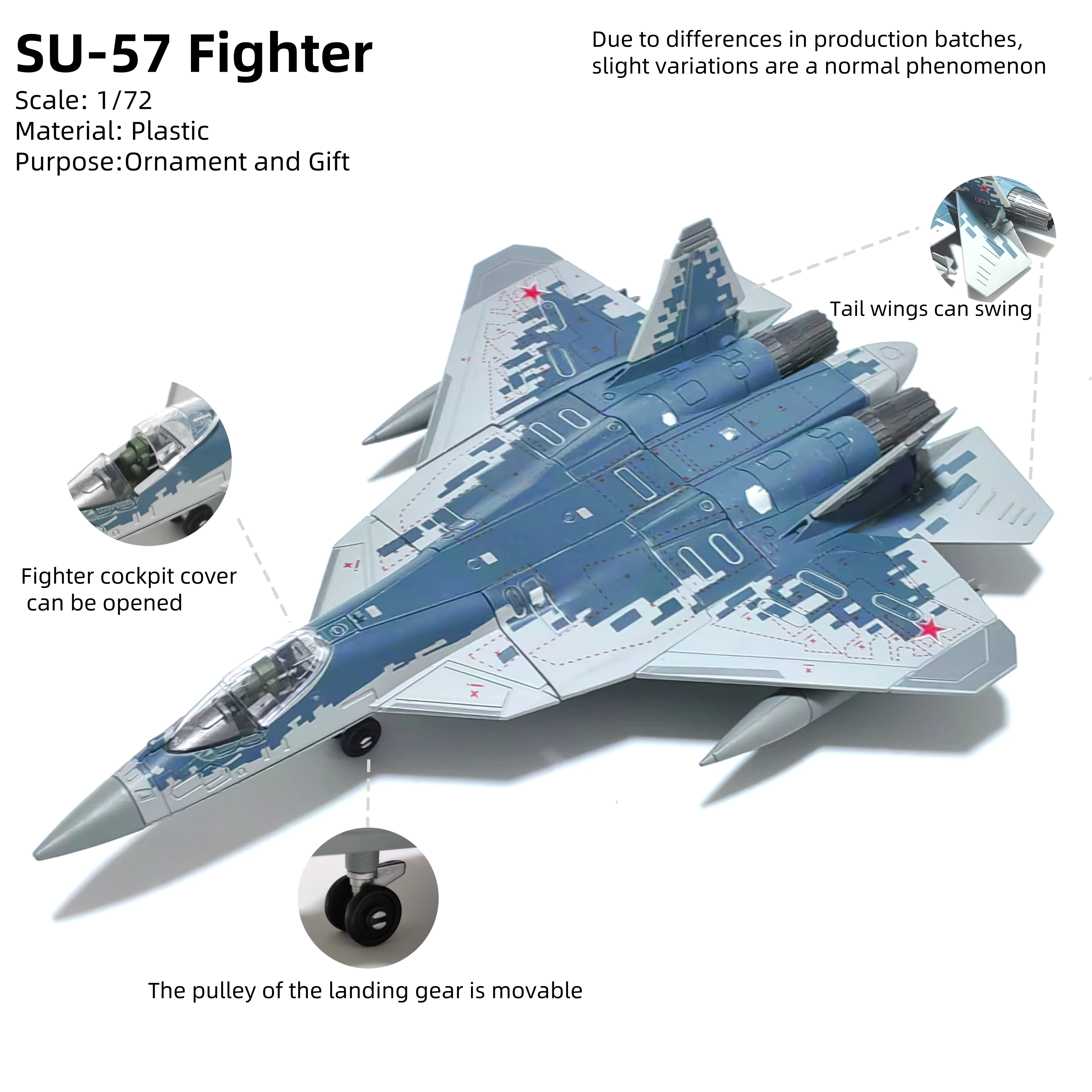 1/72 Scale Aircraft Plastic SU - огляд і ціна Model Airplane Plastic