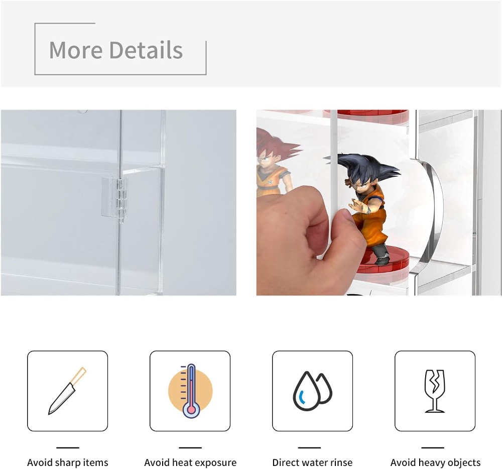 5-Tier Acrylic Display Case fo - огляд і ціна Display Case Acrylic