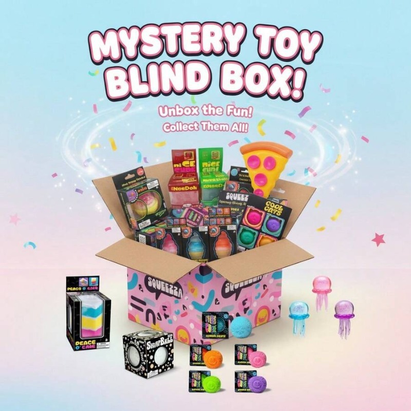 Cute Food & Ocean Squishy Blin - огляд і ціна Mystery Box Blind Bag