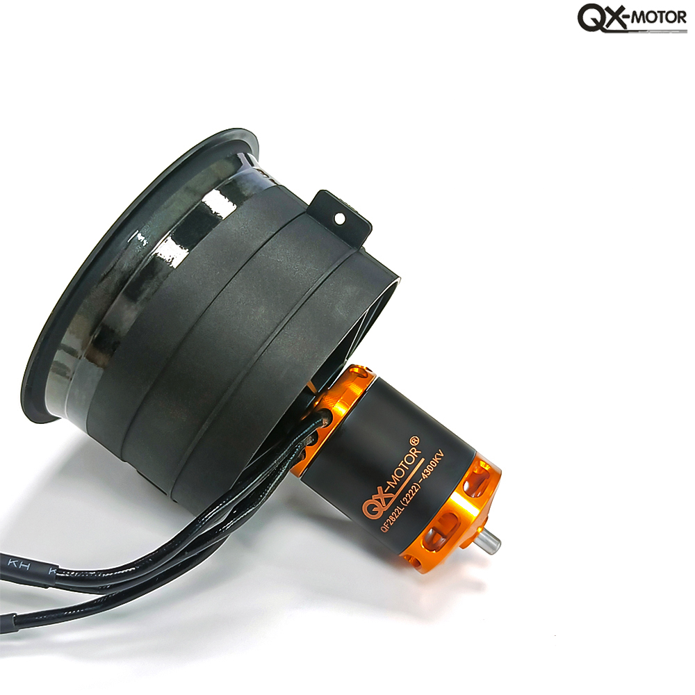 QX-Motor 64mm EDF 12Blades Duc - огляд і ціна Model Airplane Plastic