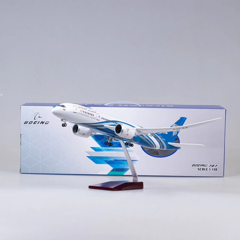 1/130 Scale 47CM Airplane 787  - огляд і ціна Model Airplane Plastic