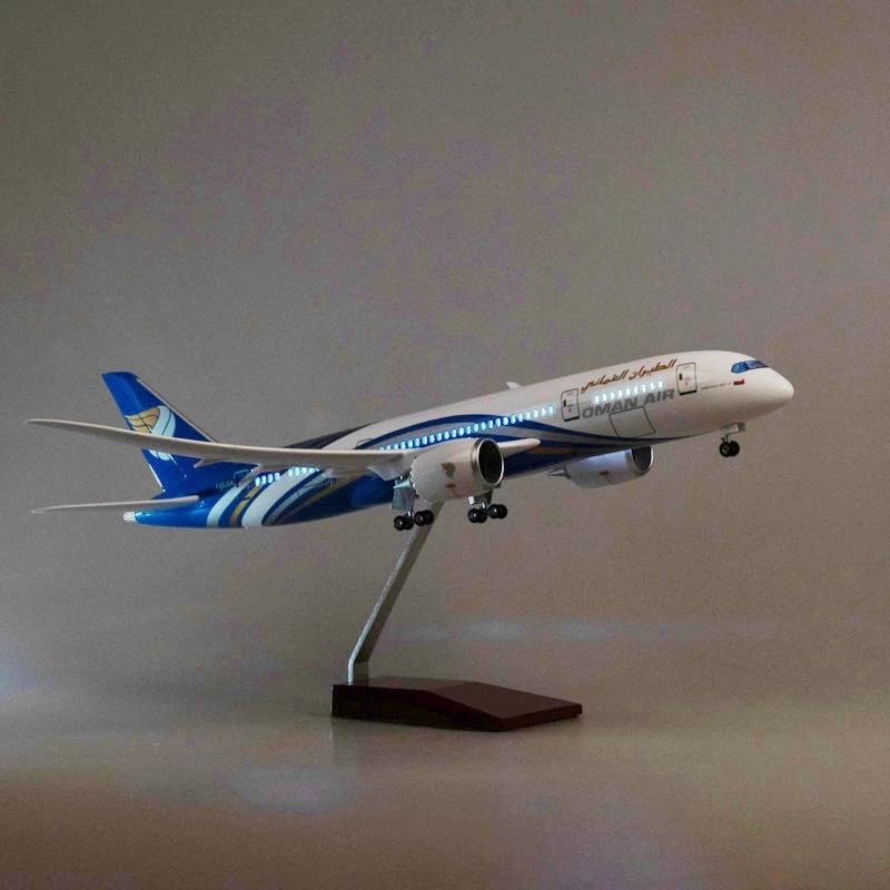 1/130 Scale 47CM Airplane 787  - огляд і ціна Model Airplane Plastic