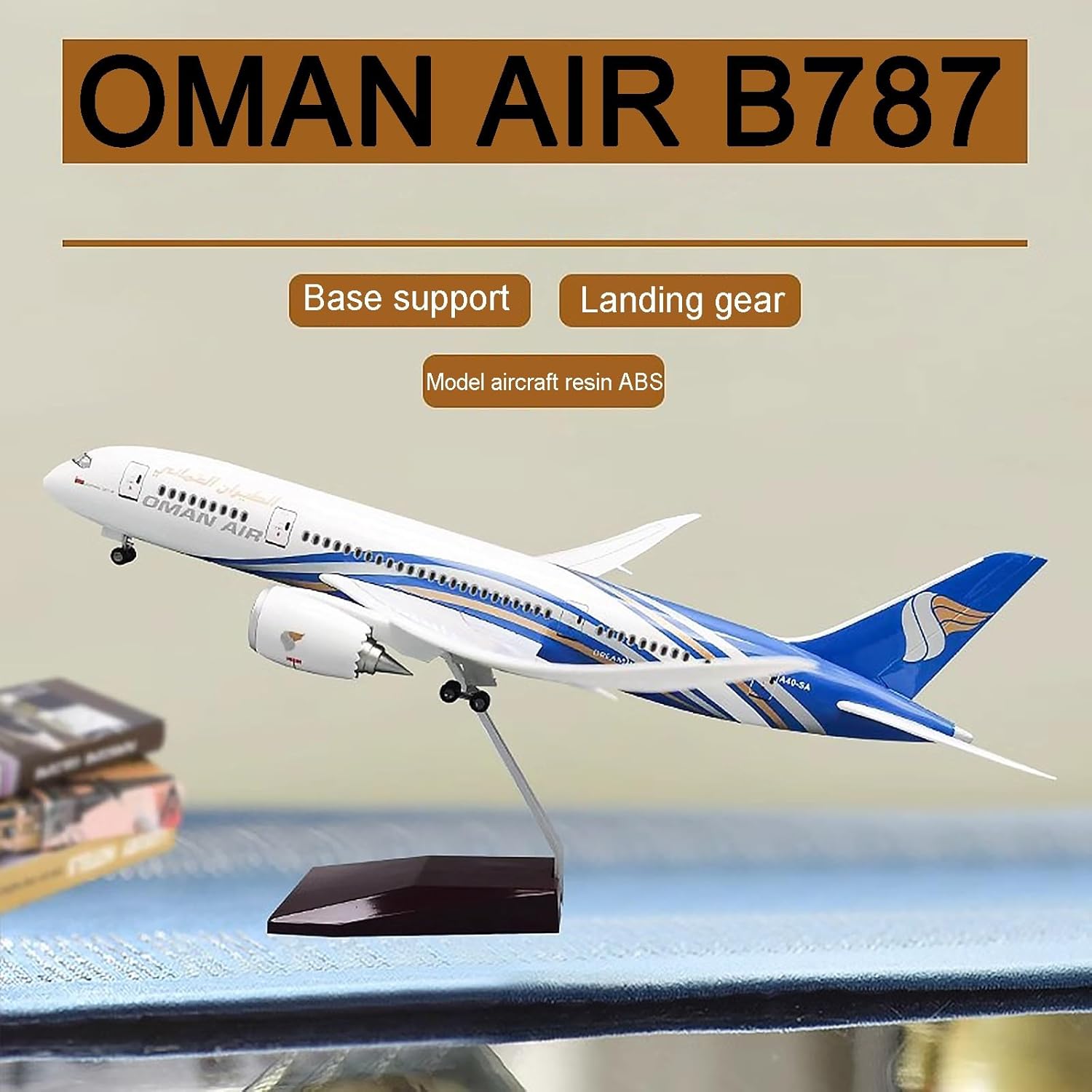 1/130 Scale 47CM Airplane 787  - огляд і ціна Model Airplane Plastic