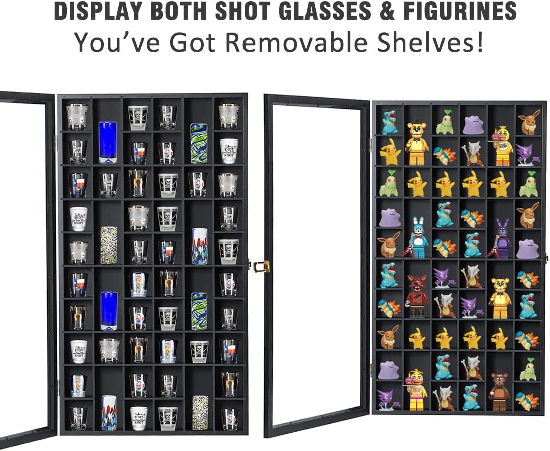 Large Shot Glass Display Case, - огляд і ціна Display Case Acrylic