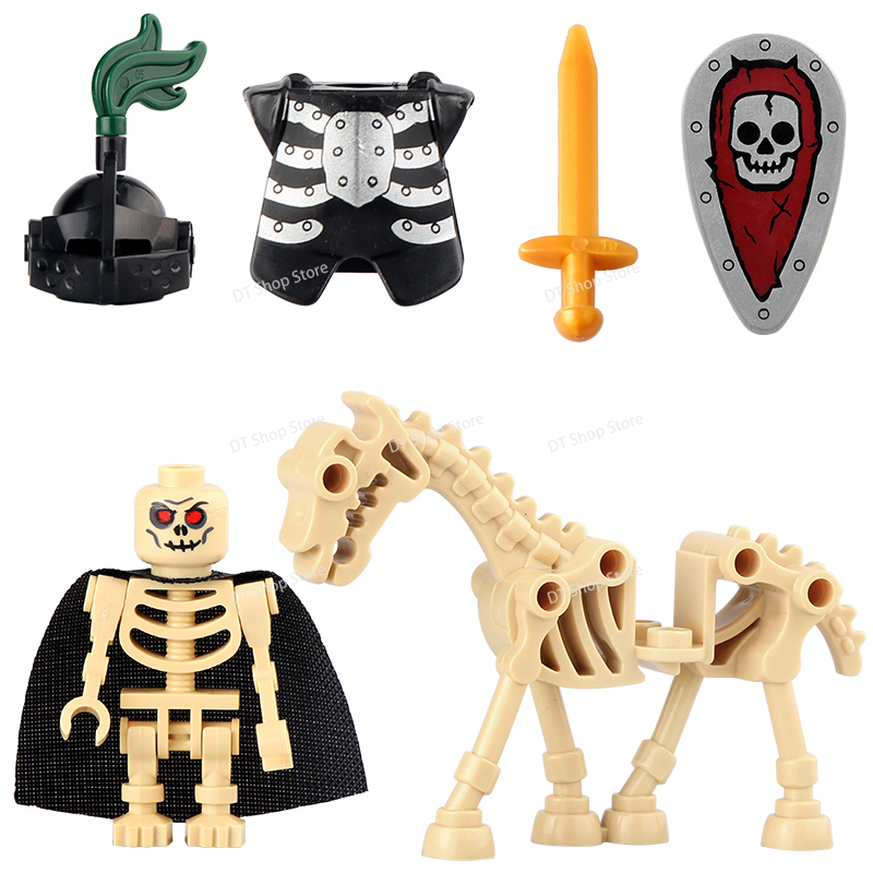 AX9815 AX9816 Medieval Knight  - огляд і ціна Lego Minifigure Holder