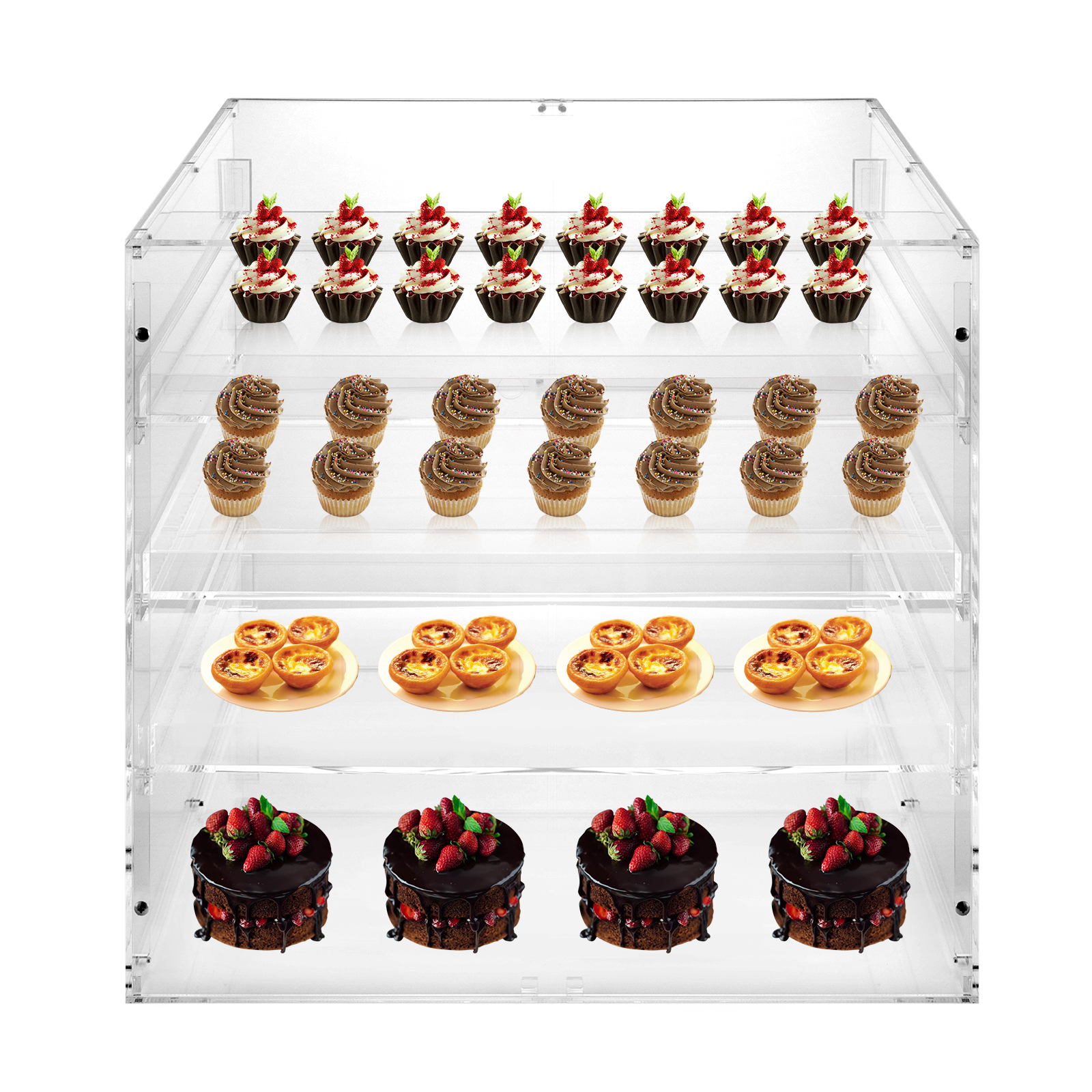 18.7×17.71×17.71inch 3-tier Ac - огляд і ціна Display Case Acrylic