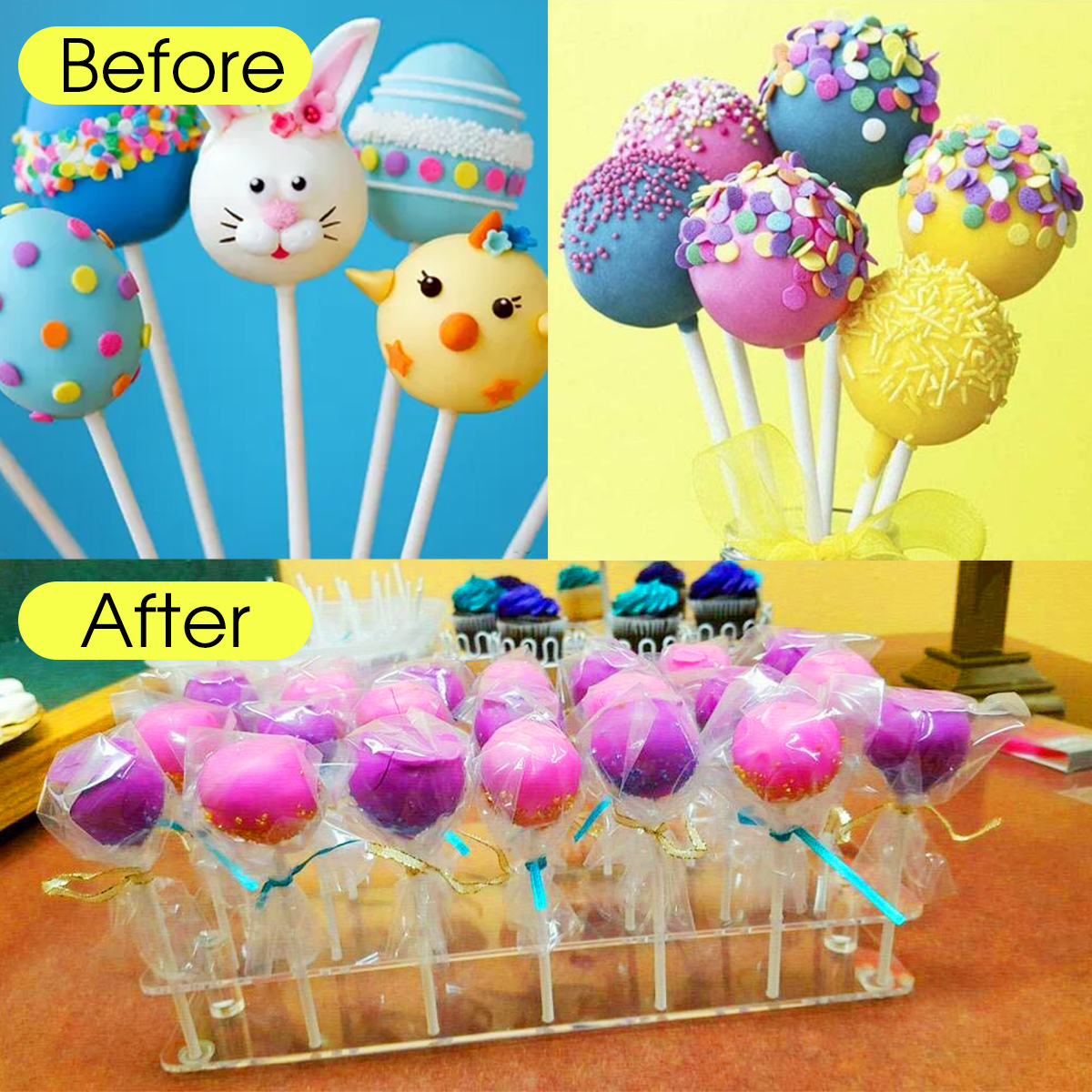 Acrylic Cake Pop Display Stand - огляд і ціна Pop Display Shelf
