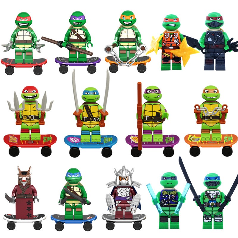 KDL831 cartoon series Teenage  - огляд і ціна Building Block Mini