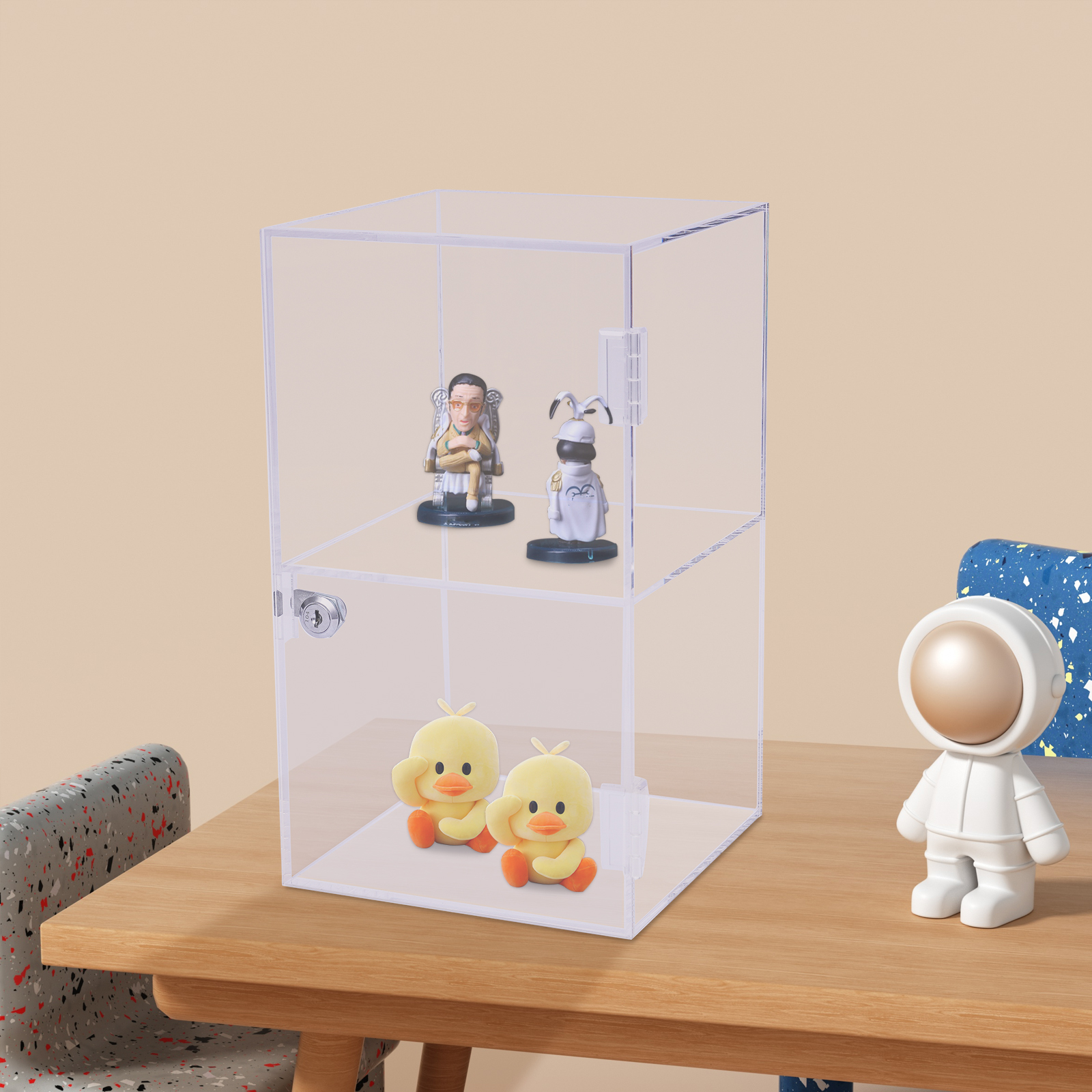 Transparent Acrylic 20x20x35cm - огляд і ціна Display Case Acrylic