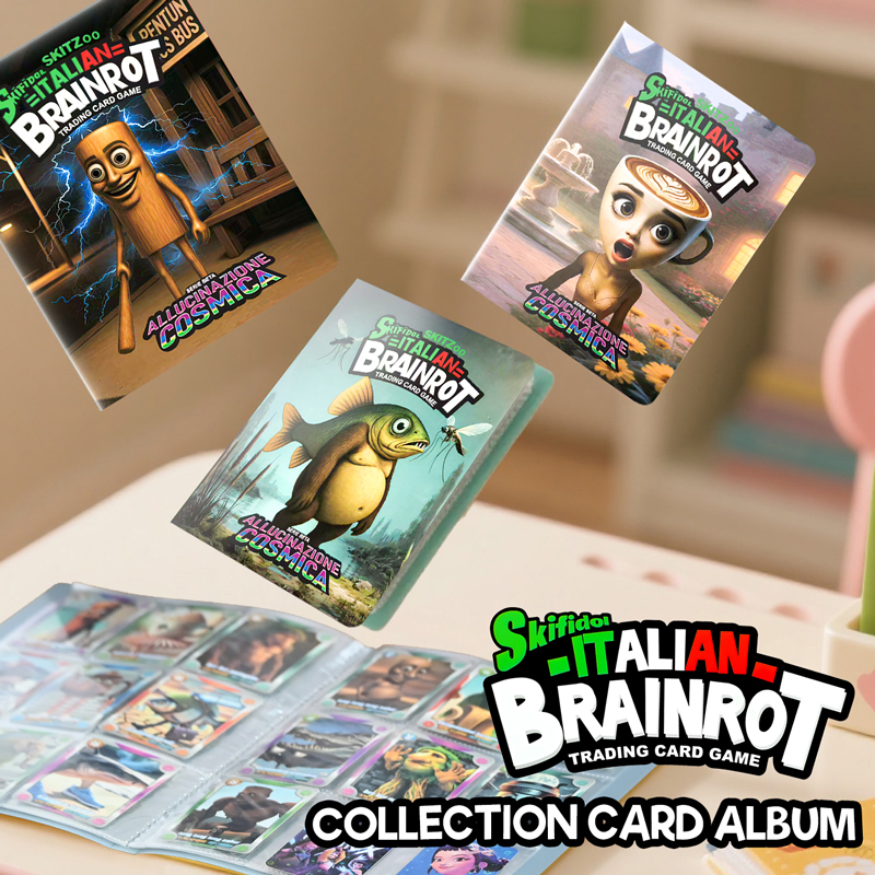 216 Pocket /set Italian Brainr - огляд і ціна Trading Card Binder