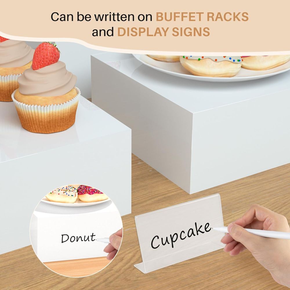 【8Pcs】 Buffet Risers,Dessert T - огляд і ціна Display Risers Set